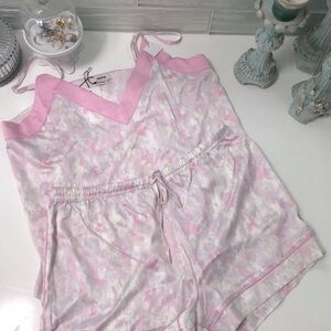 Jason Wu Lilac Satin Shorty Sleep Set Sz M NWT